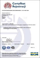 Certyfikat ISO 14001-2004 dla ROCKWOOL Polska