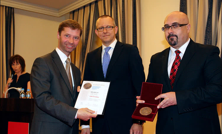 Podłogi barlineckie wyróżnione w konkursie "BUDOWNICZY POLSKIEGO SPORTU"