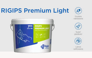 Gotowa masa szpachlowa RIGIPS Premium Light