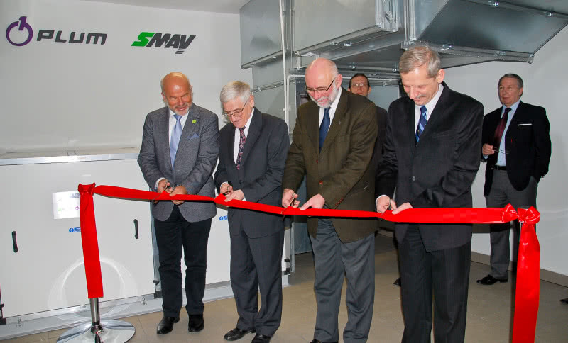 Otwarcie Laboratorium Wentylacji Pożarowej na Politechnice Warszawskiej