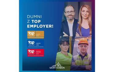 Grupa Saint-Gobain z tytułem Top Employer Global 2022