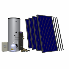Zestaw solarny Hewalex 4TLP-400