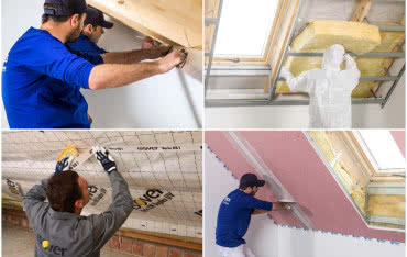 Ocieplenie poddasza - fotorelacja krok po kroku