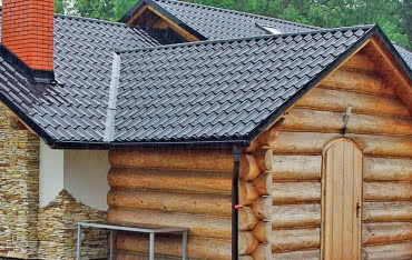 Połączenie ścian murowanych i z bali