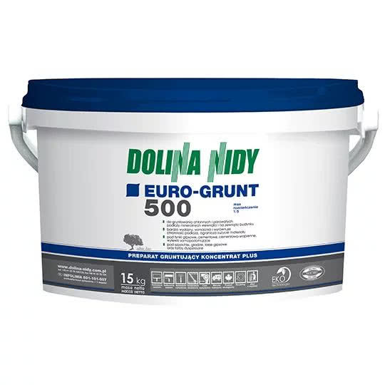 Euro-Grunt 500 - preparat gruntujący koncentrat plus