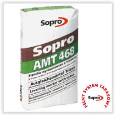 Szpachla wyrównawcza z trasem reńskim Sopro AMT 468