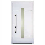 Drzwi zewnętrzne ADECO DECENTA Limuni z czytnikiem linii papilarnych