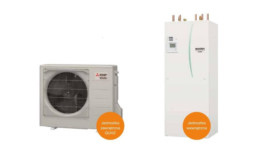 Ecodan QUHZ CO2 - energooszczędna i wydajna pompa ciepła