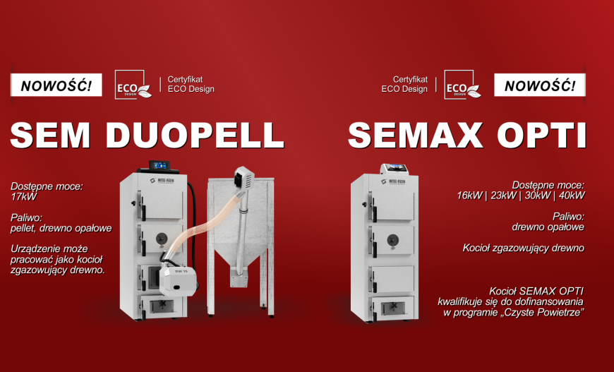 Nowe serie kotłów w ofercie Metal-Fach