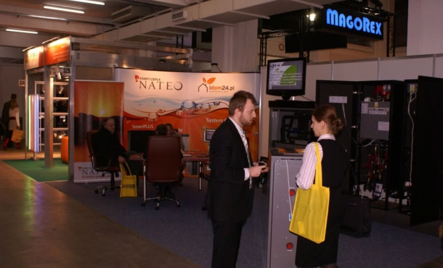 Pompy ciepła Nateo na targach BUDMA