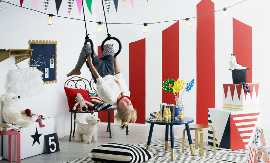 Urządzanie dziecięcego pokoju z farbami Tikkurila Kids Style