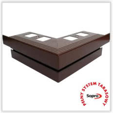 System do obróbki czoła tarasu lub balkonu Sopro PT