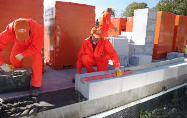 Budowa domu z bloczków Termalica odmiany 400 - 2,5 MPa: sukces murowany!