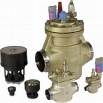 Zawory serwosterowane ICS