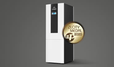 Niskotemperaturowa gruntowa pompa ciepła ze zbiornikiem c.w.u. od Galmet