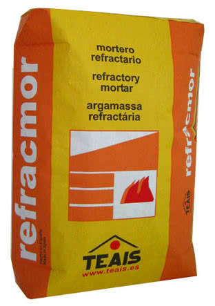 Zaprawa odporna na wysokie temperatury i ogień Refracmor marki TEAIS