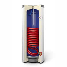 Mini Tower - wymiennik c.w.u. z wężownicą spiralną, stojący - SGW(S) 
