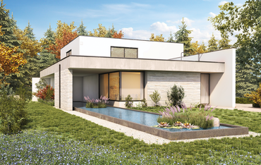 Budowa domu z płaskim dachem