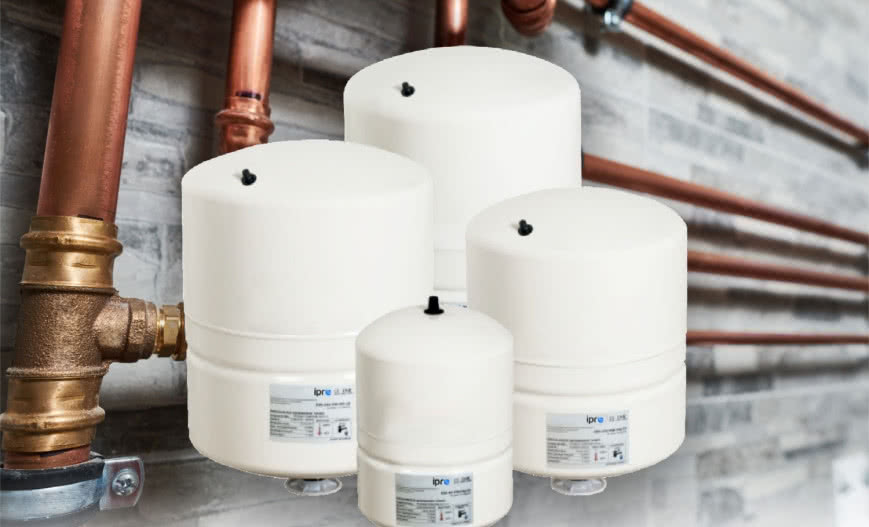 Naczynia przeponowe IPRO FIX C.O i C.W.U