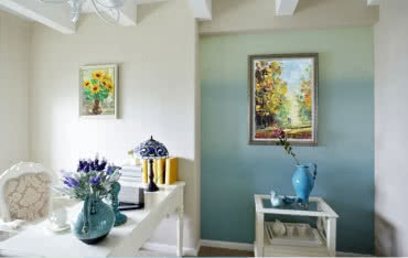 Apetyt na cieniowanie - efekt ombre na ścianie