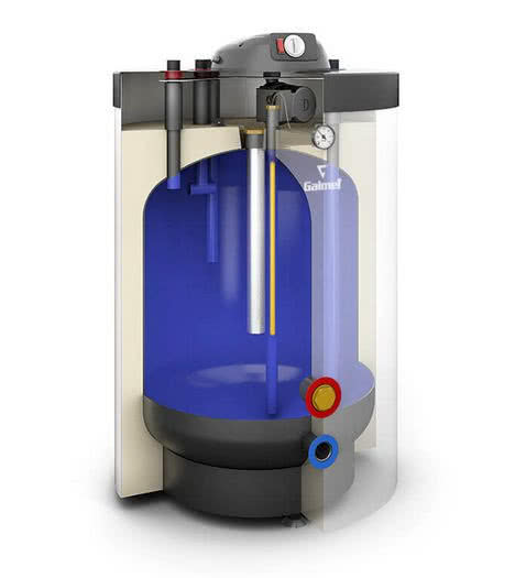 Fusion - zbiornik warstwowy do dwufunkcyjnych kotłów gazowych - SG(S)