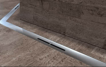 Montaż odpływu liniowego w remontowanej łazience