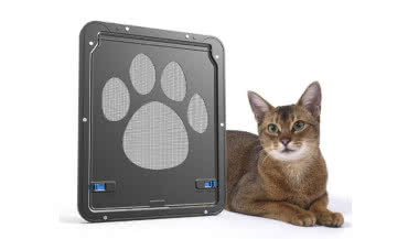 Wyjście dla domowych zwierząt montowane do moskitiery