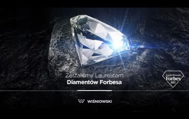 WIŚNIOWSKI wyróżniony w rankingu Diamenty Forbesa 2022