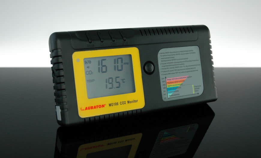Auraton - Monitory stężenia CO2 Auraton MG106 i MG116