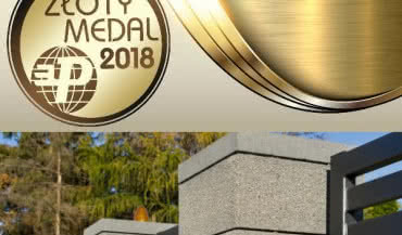 Ogrodzenie ROMA firmy JONIEC® zostało nagrodzone Złotym Medalem MTP BUDMA 2018