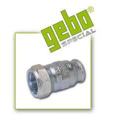 Żeliwne złączki zaciskowe Gebo Special