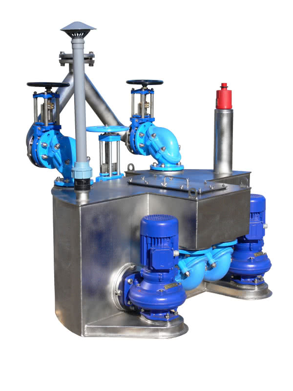 Tłocznie ścieków z separacją ciał stałych