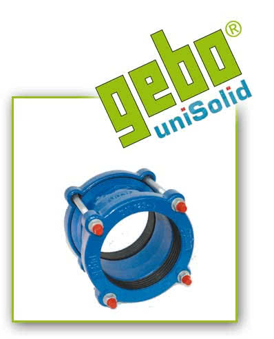 Łączniki żeliwne Gebo Unisolid
