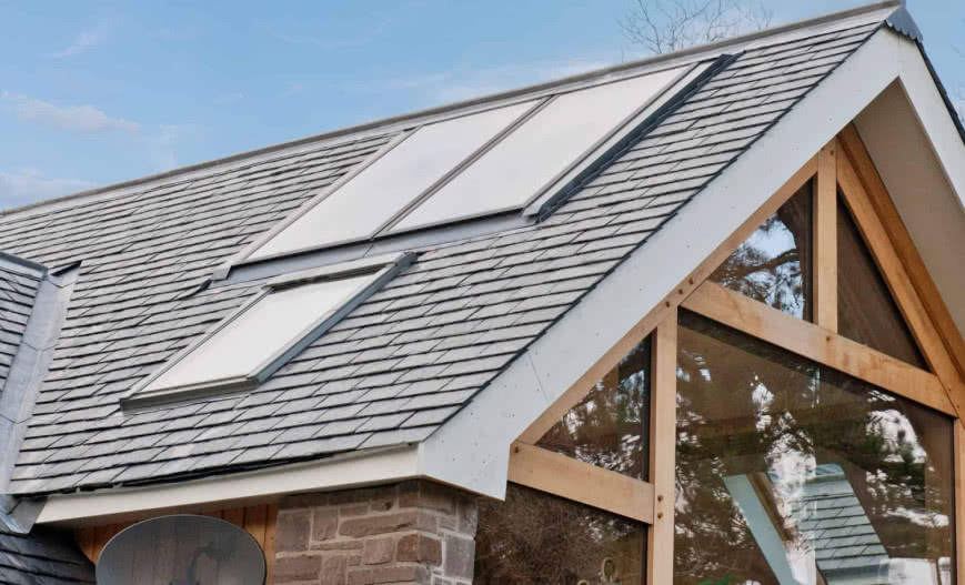 Okna Keylite w pensjonacie Loch Lomond