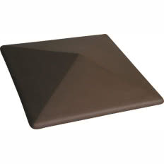 Daszek ogrodzeniowy Brąz natura