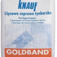 Jednowarstwowy tynk wewnętrzny Goldband