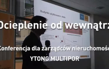 Harmonogram konferencji "Poprawa parametrów energetycznych obiektów dzięki ocieplaniu od wewnątrz"