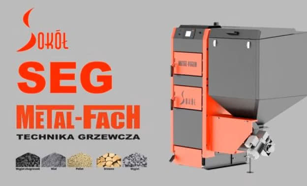 Kocioł Classic SEG PLUS - automatyczna zapalarka do eko groszku