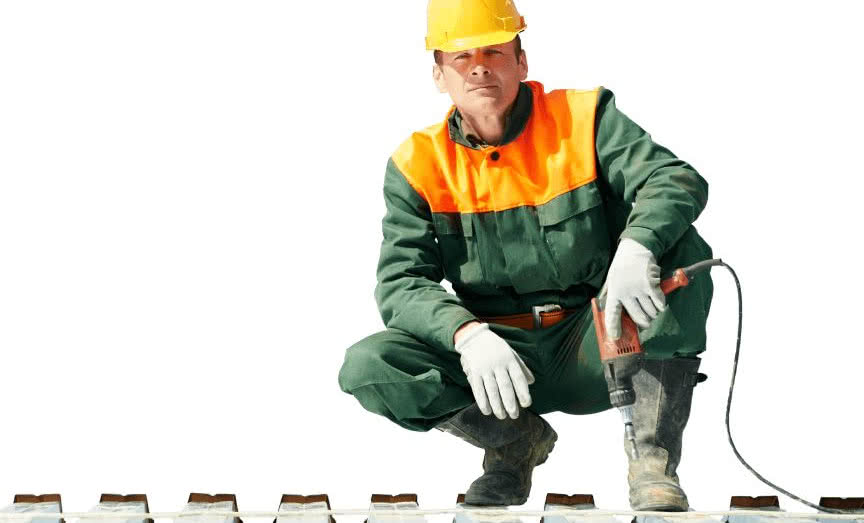 Odzież robocza dla profesjonalnego dekarza