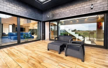 Drzwi podnoszono-przesuwne na taras od Sokółki