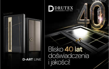 Drutex na Warsaw Home & Contract 2025: premiera drzwi D-ART Line