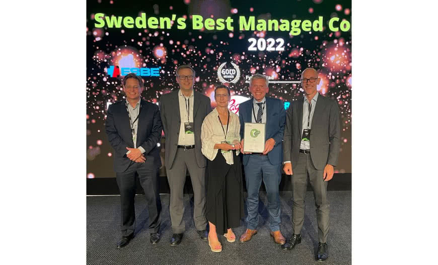 Nagroda Sweden’s Best Managed Companies po raz 3. dla ESBE