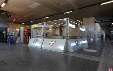 Największy dworzec we Włoszech ochraniany przez system Publifor