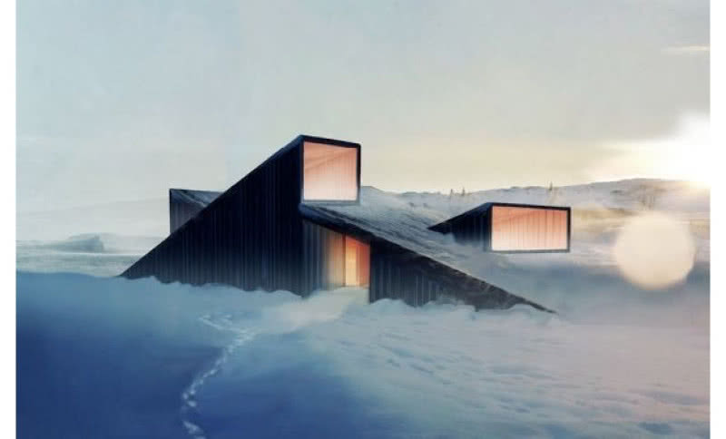 Śnieg na membranie paroizolacyjnej