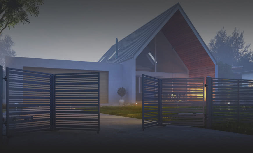 Brama posesyjna składana – kiedy warto? 