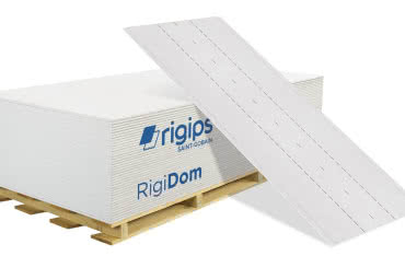 Nowa płyta Rigips RigiDom: twardsza, trwalsza, bardziej ekologiczna