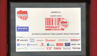 GAMRAT SA na gali finałowej 53. targów mieszkaniowych Nowy Dom, Nowe Mieszkanie