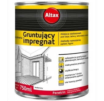 Gruntujący impregnat do drewna Penetrin