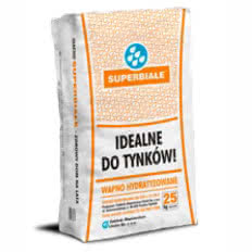Wapno budowlane hydratyzowane Superbiałe