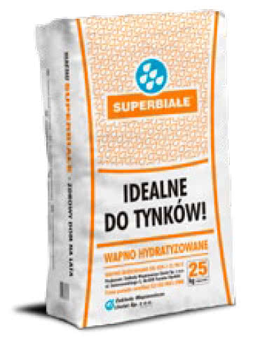 Wapno budowlane hydratyzowane Superbiałe